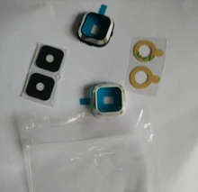 Wholesale 50pcs/lot New Real Camera Glass Lens Cover For Samsung Galaxy A7 A700 Camera Lens + Bezel + Sticker free shipping