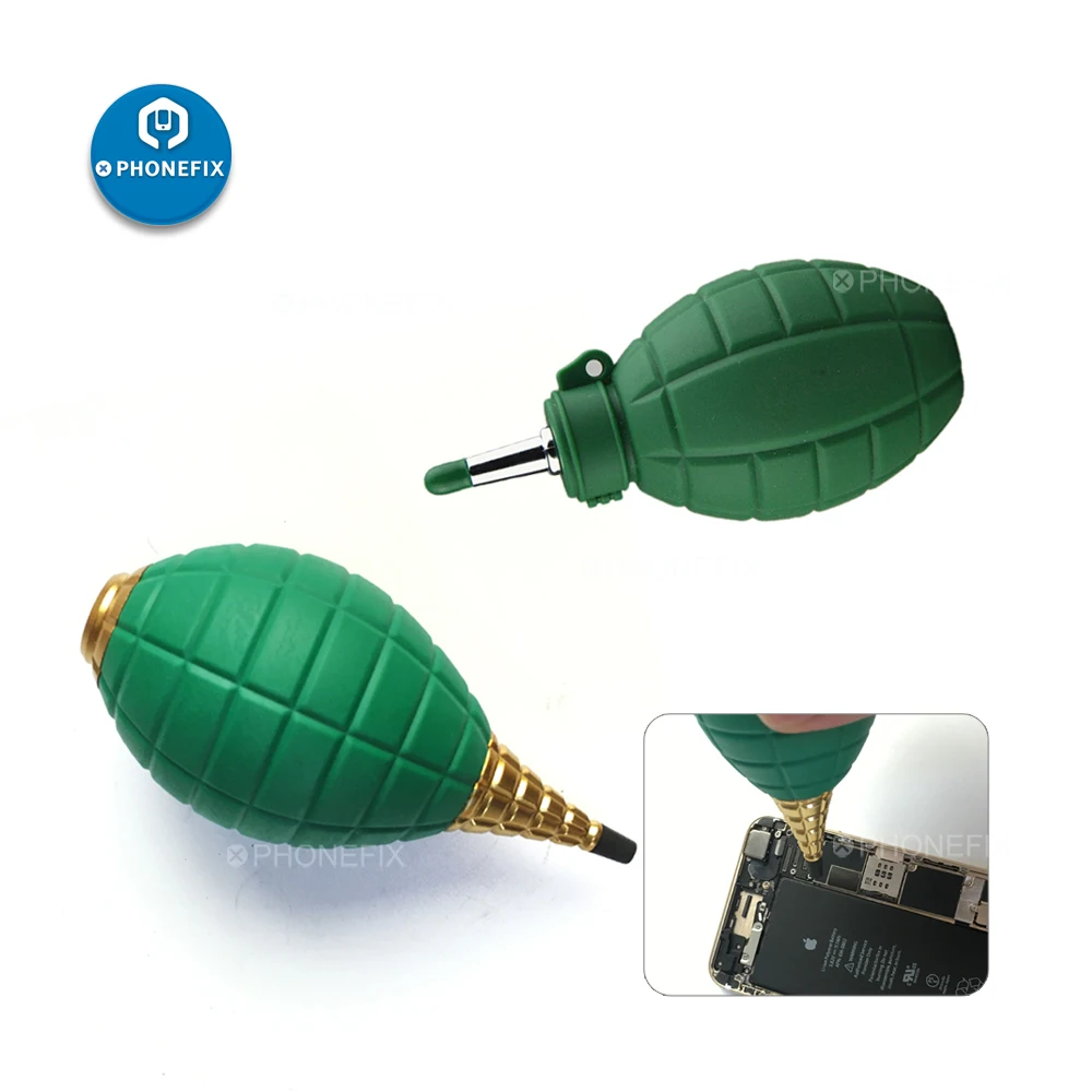 PHONEFIX большой сильный воздушный пылеуловитель мяч для объектива камеры электроники части мобильного телефона логическая плата инструмент для чистки печатных плат