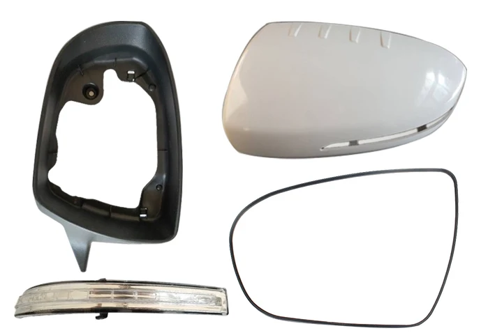 

RearView Door Mirror Side Mirror Light Glass Frame Shell Parts for Kia Optima MK3 K5 10-15