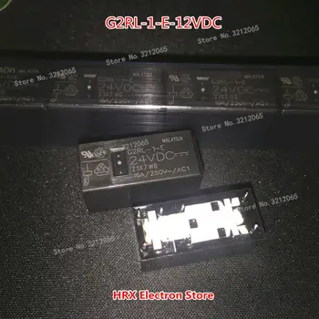 

10PCS/LOT Relay G2RL-1-E-12VDC G2RL-1-E-24VDC 16A 8PIN New Original