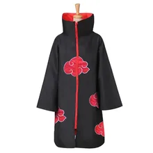 Naruto traje akatsuki manto cosplay sasuke uchiha capa cosplay itachi roupas cosplay traje S-XXL
