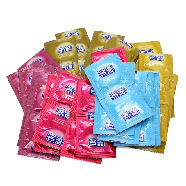 Condones a granel de látex Natural para parejas, producto sexual para adultos, Juguetes sexuales para mejorar la salud, 50 unidades 3