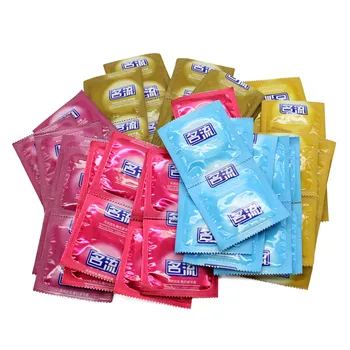 Good Quality 50 Pieces Natural Latex Bulk Condoms For Couples Adult Sex Product Better Sex