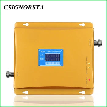 

High Gain New Lcd Display Dual Band GSM 900 3G WCDMA 2100 UMTS Mobile Phone Signal Repeater Booster Amplifier for Indoor Use