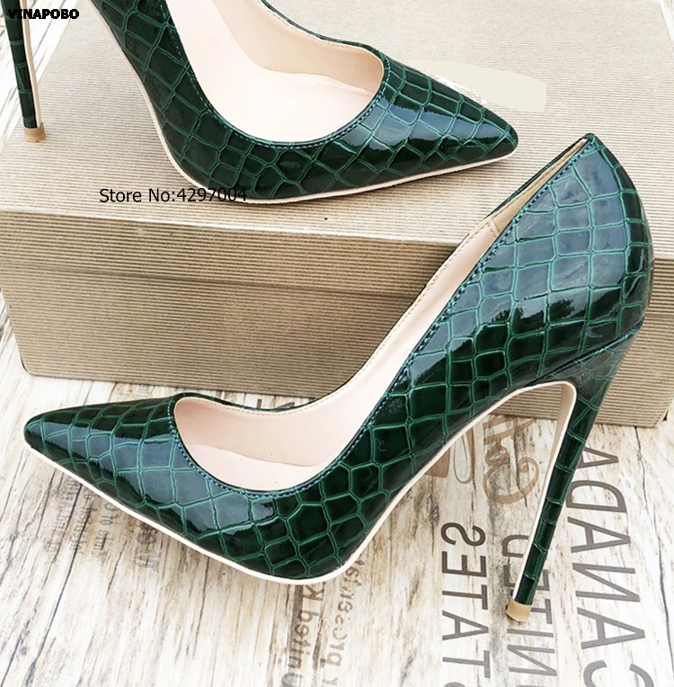 snake stilettos