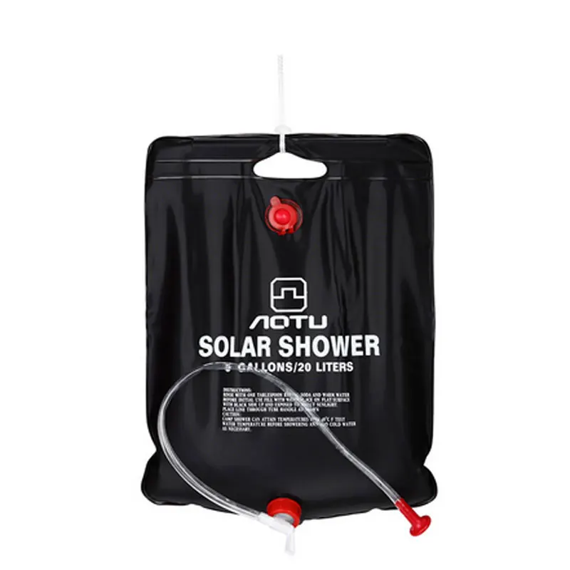 New 20L portable Solar Energy Heated Camp Shower Bag Outdoor Camping