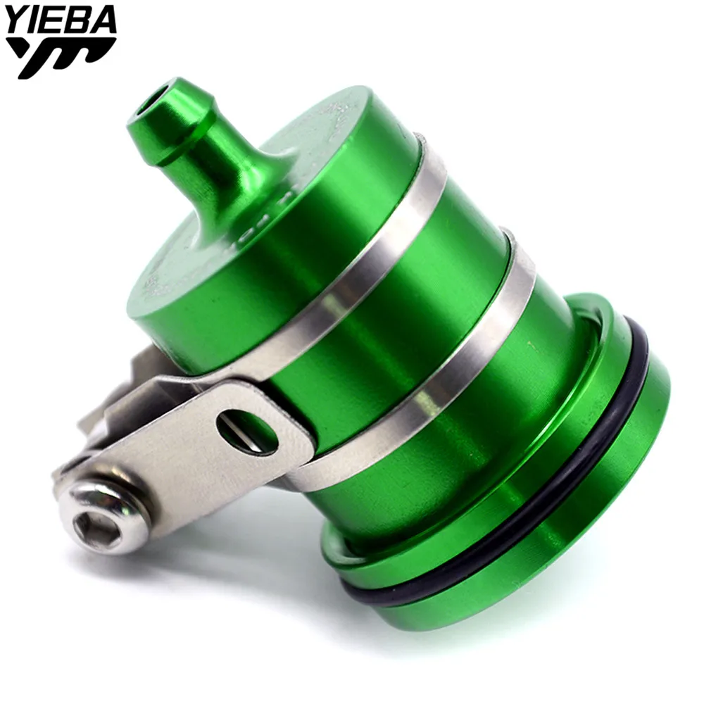 Universal Billet Brake Clutch Tank Motorcycle Fluid Reservoir Oil Cup for KAWASAKI zephyr750 ZX-6 ZX9R ZXR400 ZZR600 Z800 Z900