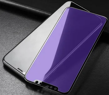 

500pcs 0.23mm 3D Curved Tempered Glass for iPhone X Soft Edge High Definition Anti Blue Light Screen Protector for iPhone XS
