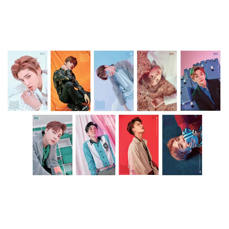 

Youpop KPOP NCT DREAM NCT127 NCTU TOUCH Album Transparent Photo Card PVC Cards Self Made LOMO Card Photocard XK552