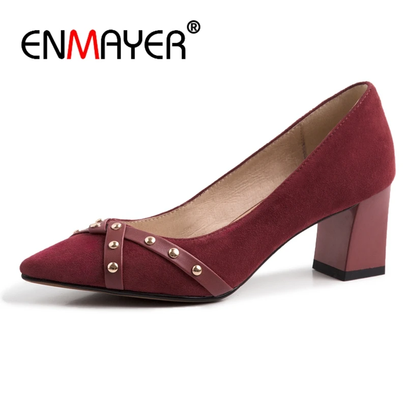

ENMAYER Casual Slip-On Basic Zandalias De Verano Mujer Women Shoes High Heel Sandals Size 34-39 ZYL2476