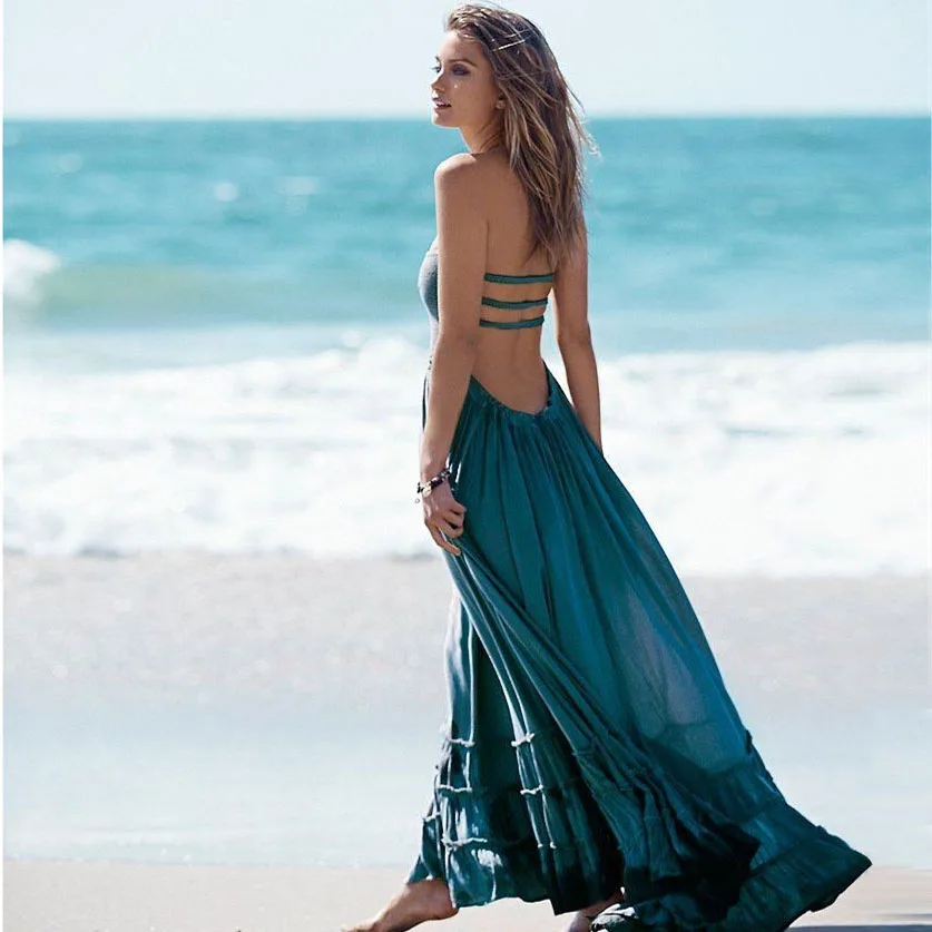 flowing beach dresses