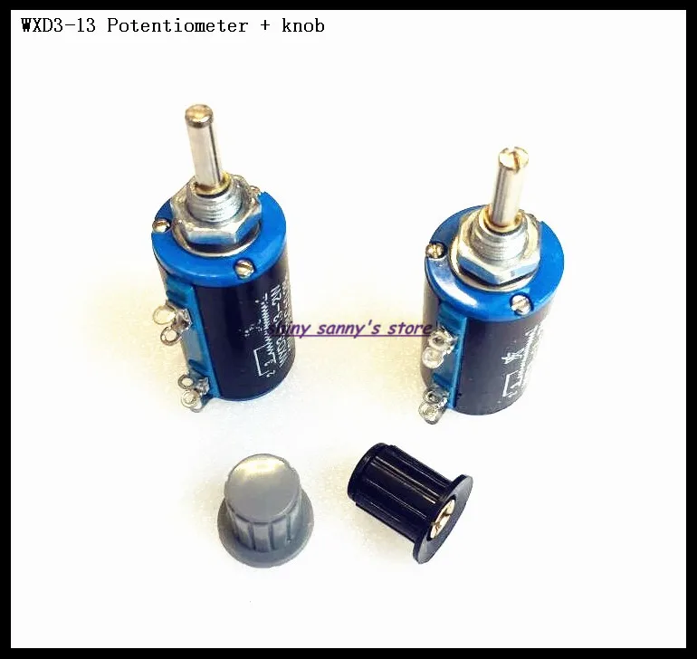 10 компл./лот WXD3-13 2W 5 6 K/6 8 K/10K/22K/33K/47K/100K ohm многокольный потенциометр с проводной
