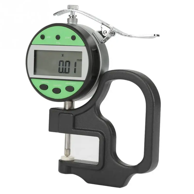 

0.01mm Digital Tube Thickness Gauge Meter Tester Throat Depth 30mm Single Measure Tip Tools 0-10mm