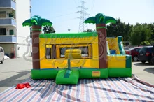 FREE SHIPPING BY SEA Hot Sale Commercial Inflatable Bouncer Slide Jumping House Inflatable Toy