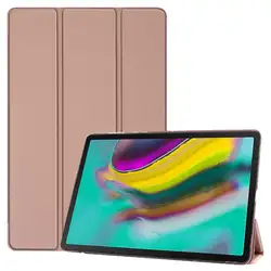 DSstyles для samsung Tab S5E 10,5 T720 ультратонкий PU кожаный чехол Tri-fold защитный чехол с функцией сна