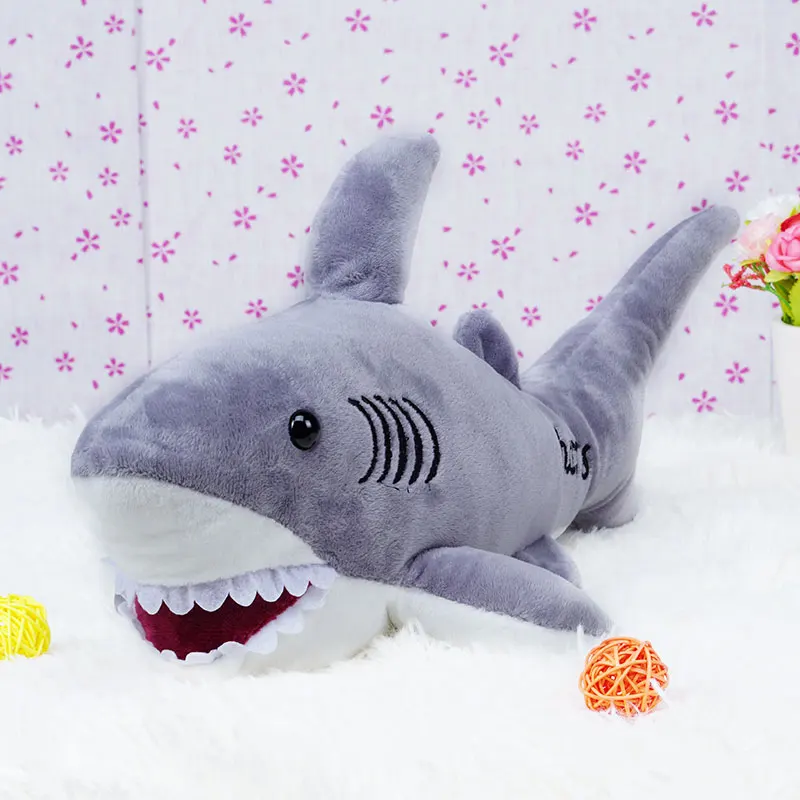 

Shark Plush Toys Sweet Cute Lovely Stuffed Animals Baby Kid Toys Birthday Christmas Gift 20x45x18cm PRDTD Plush Dolls for Girls