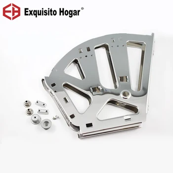 

Stainless Steel Shoe Cabinet Hardware Flip Frame Connector Movable Plate Frame Type Metal Hidden Over Fitting Hinge