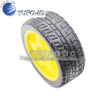 

Rubber wheel/robot/tracing patrol car accessories intelligent car tire chassis wheel 40 g