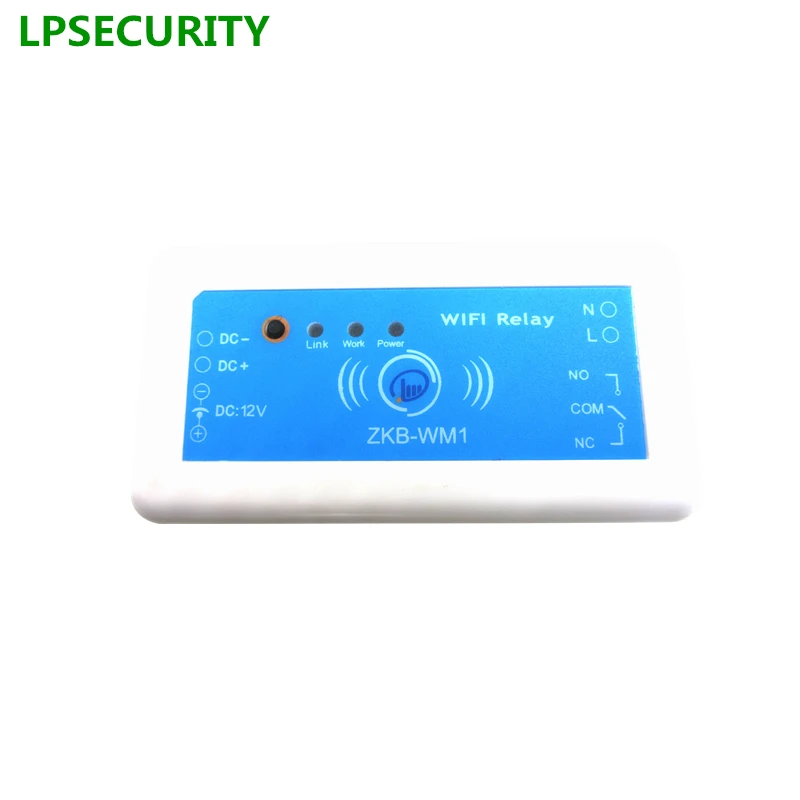 LPSECURITY DC 5 V или DC 6~ 24 V одиночное реле Wi-Fi дистанционное управление Умный переключатель/бесплатное приложение android/IOS для двери ворота свет лампы