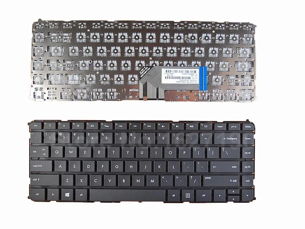 США клавиатура для hp ENVY4-1000 черный без рамки без фольги для Win8 PN: MP-11M63USJ698W PK130T51A00