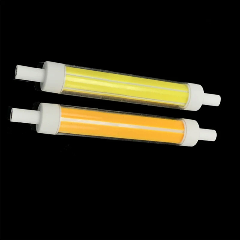 

10pcs LED COB R7S 25W Dimmable J118 118mm lamp bulb without cooling Fan NO noise replace halogen floodlight AC220V 240V LED lamp