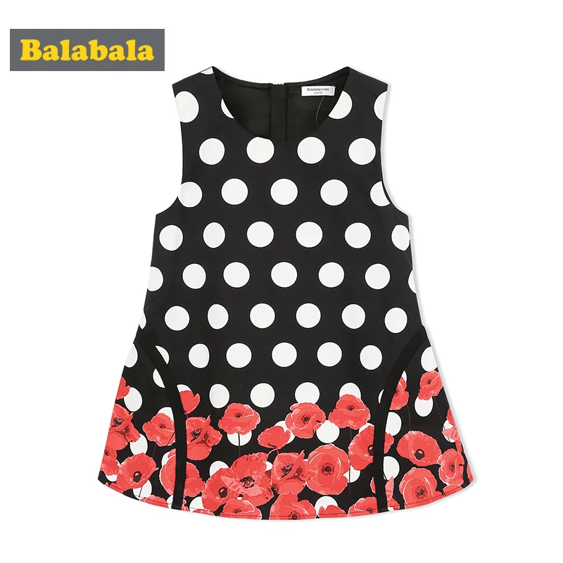 

Balabala new spring dress for 2018 girl clothes sweet Princess Dresses girl child toddler dress enfant fashion wear costume
