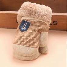 5-36 месяцев новорожденных девочек вязаные перчатки зимние теплые детские st2-2