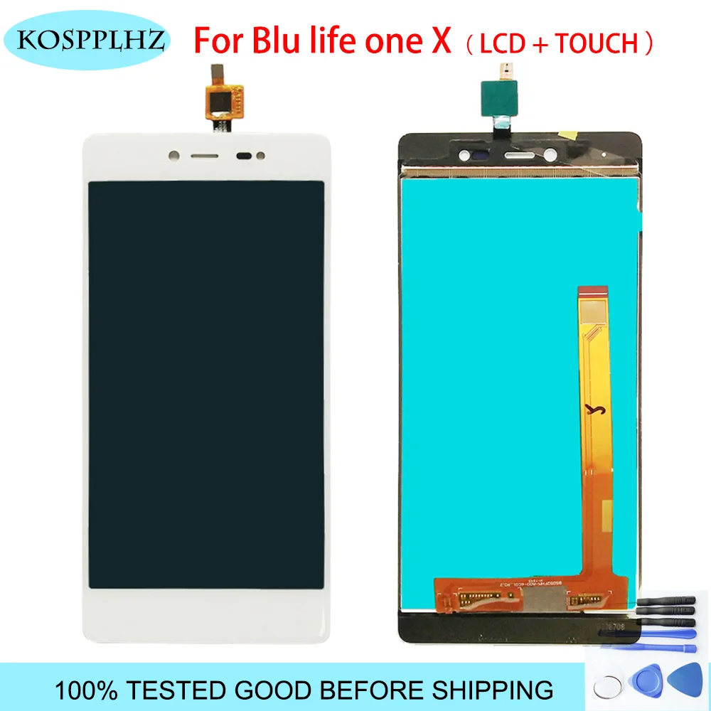 

High Quality For Blu life one X LCD Display + Touch Screen LCD Display Digitizer Assembly 5.2" black color with frame + Tools