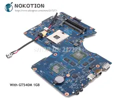 NOKOTION ПК материнская плата для Asus K93S K93SV X93SV X93S основная плата PBL80 LA-7441P HM65 DDR3 N12P-GS-A1 GT540M 1 ГБ