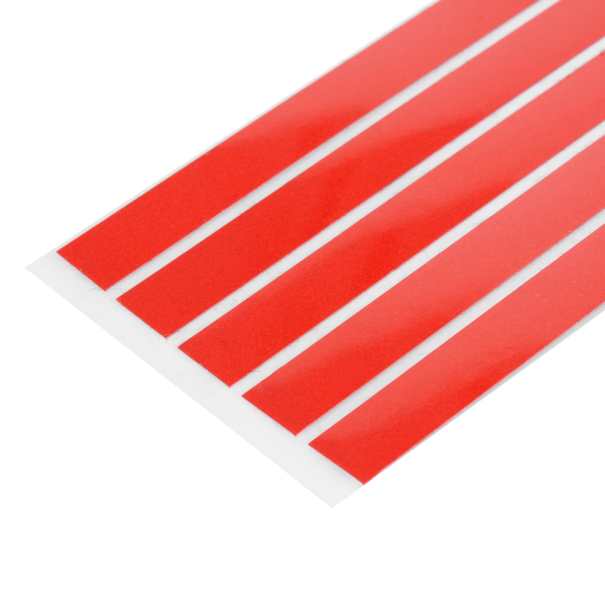 Red Car Front Hood Grill Decal Sticker Grille Trim Strip Reflective Stickers For V-W G-olf 6 7 T-iguan