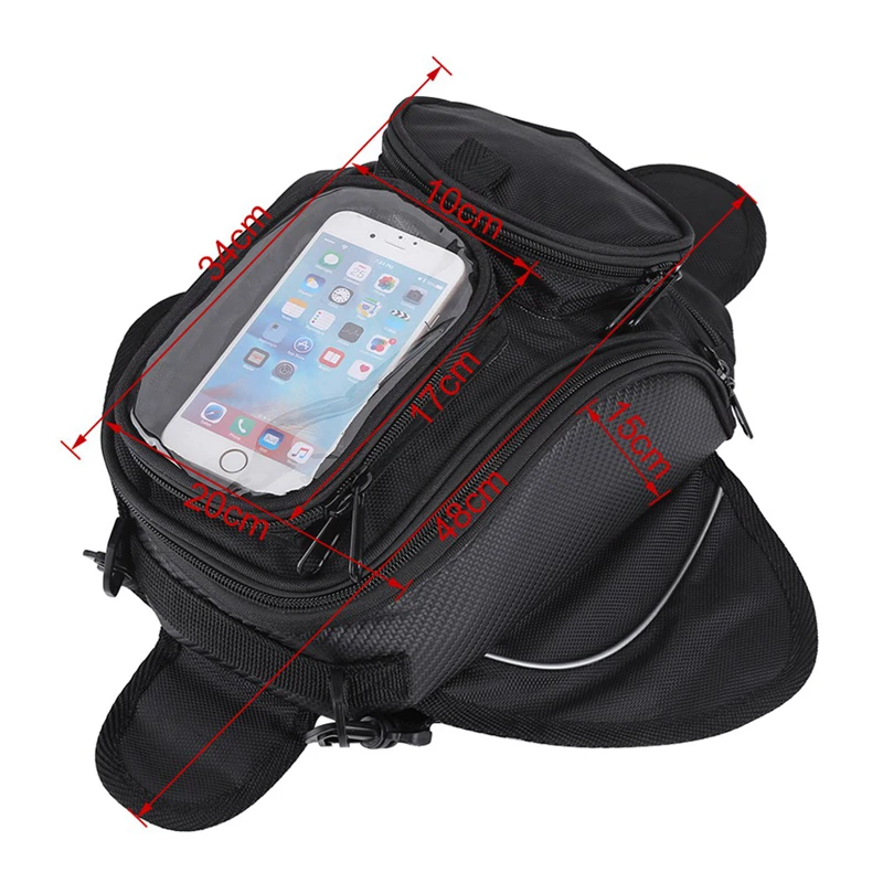 MoFlyeer сумка для мотоцикла масляный топливный мешок Магнитный мото седло багаж gps телефон сумка больше окна чемодан для iPhone samsung