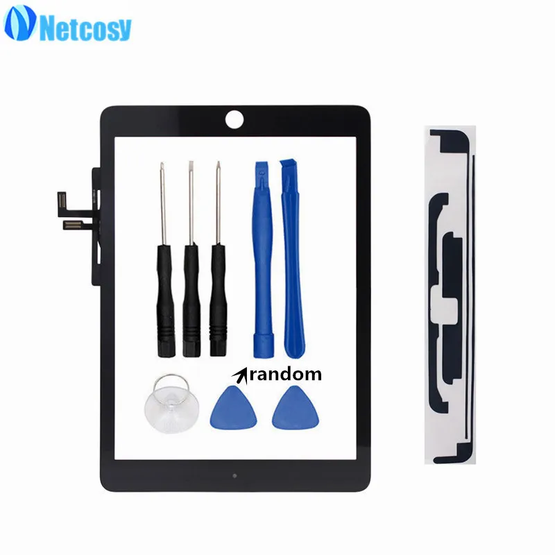 Netcosy Touch Screen Digitizer Panel For Ipad Air A1474 A1475 A1822 A1823 Without Home Button 3mm