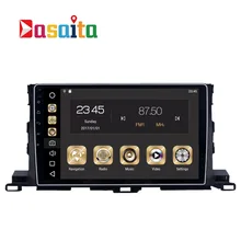 2 din Car Radio GPS Android 8.0 For Toyota Highlander 2015 2016 2017 Highlander Car Radio GPS Navigation PX5 4Gb+32G Octa-Core