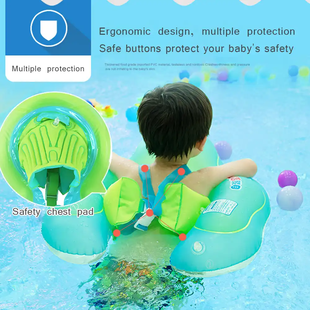 relaxing baby swim float