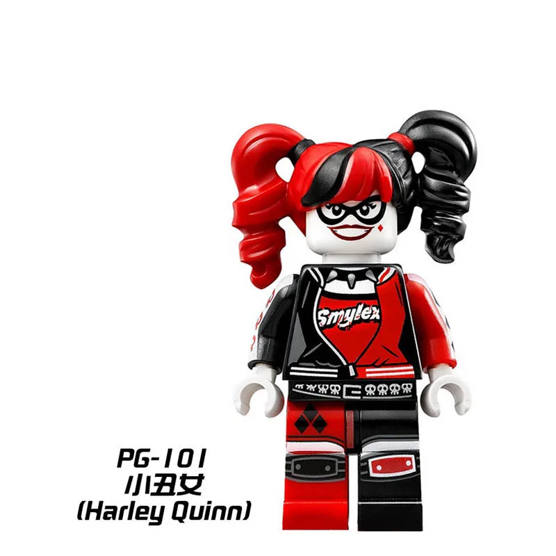 Legoing Marvel Ation Movie Figures Batman Joker Harley Quinn Building Blocks Model Toys for Children Compatible With Legoin jm80