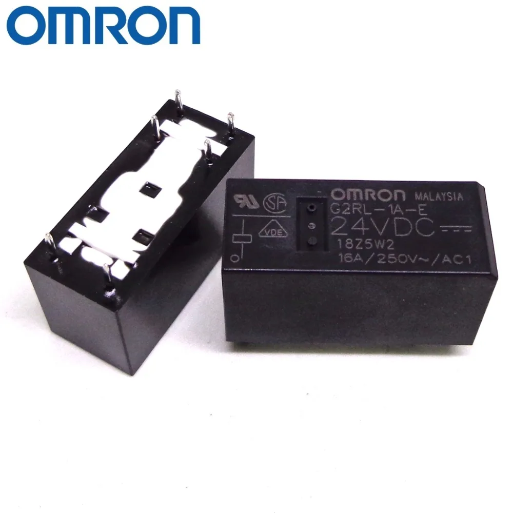 OMRON RELAY G2RL-1A-E 12VDC G2RL-1A-E 24VDC G2RL-1A-E 12V 24V 16A Brand new and original relay