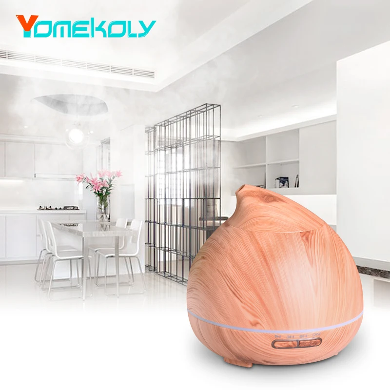 300ml Ultrasonic Air Humidifier Essential Oil Diffuser Aroma Lamp