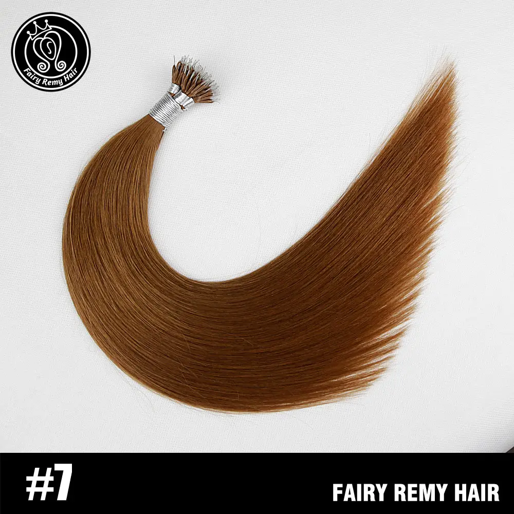 Сказочные волосы remy 0,8 г/локон 16 дюймов волосы Remy с микро-бусинами для наращивания на нано кольцах российские натуральные волосы платиновый блонд 40 г - Цвет: #7