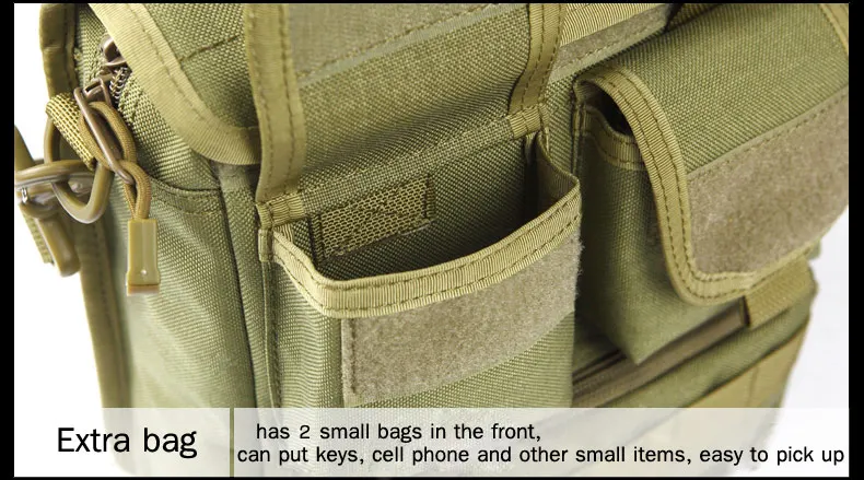 Free Soldier Outdoor Hiking Camping Cordura Single-shoulder Bag