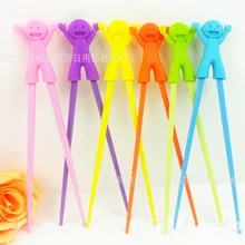 100 пара Детские палочки для еды начальное обучение палочки для еды Мультяшные животные учебные палочки для еды для взрослых и K