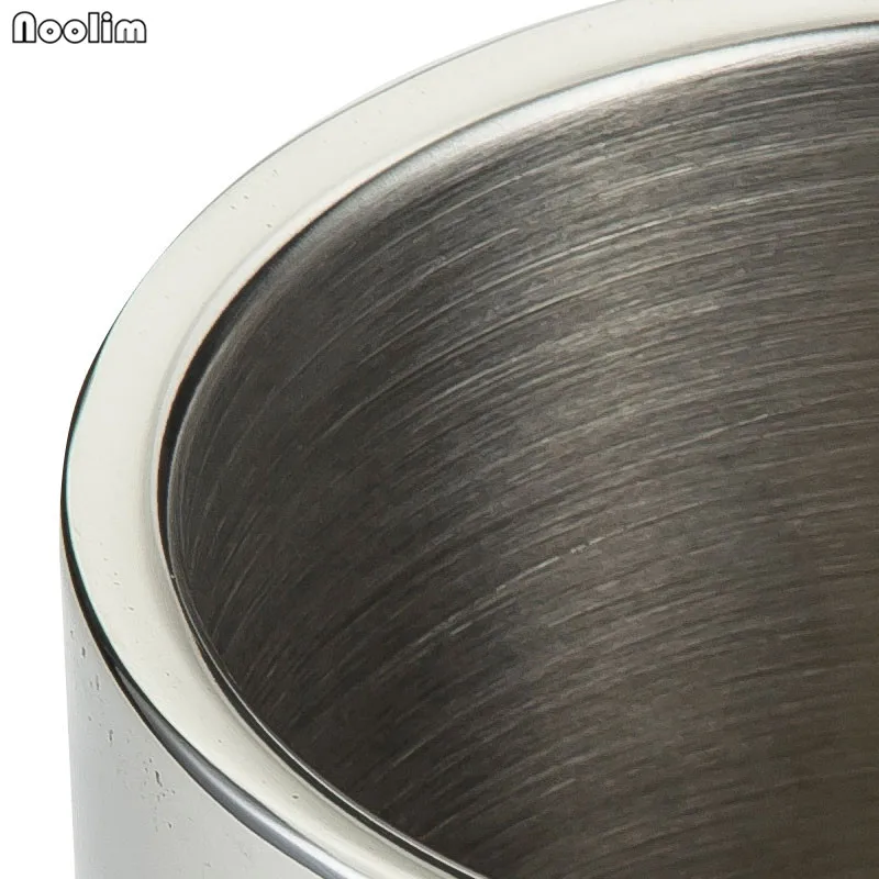 NOOLIM 1PC Stainless Steel Ice Bucket Wine Cooler Whisky Beer Wort Chiller With Hot Barware Champagne Buckets