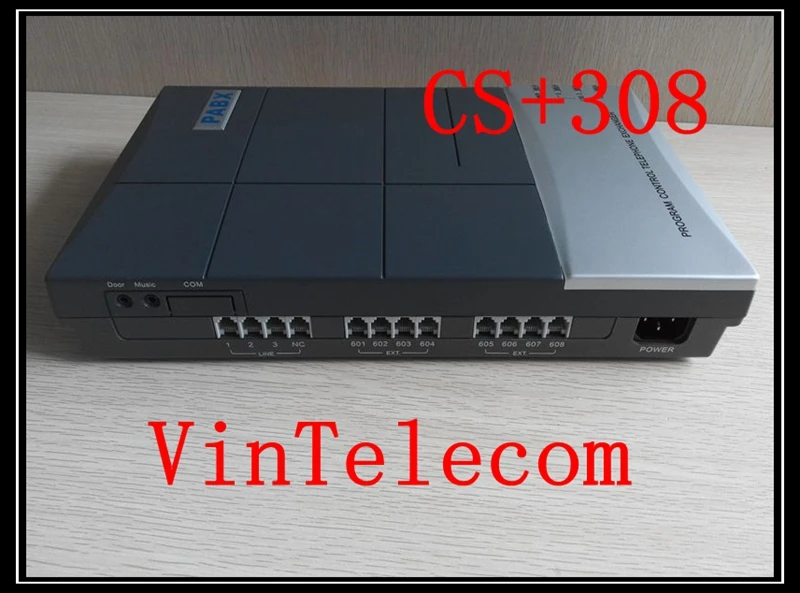 CS + 308(3 Co. lines 8 ext.) автоматическая телефонная станция (АТС) system CENTRALINO TELEFONICO PABX для soho