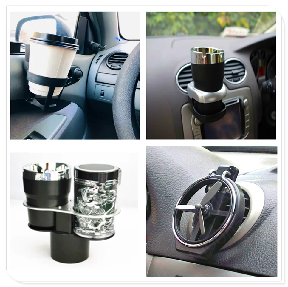 Car carrier drink holder cup water Folding Air Inlet bracket for BMW