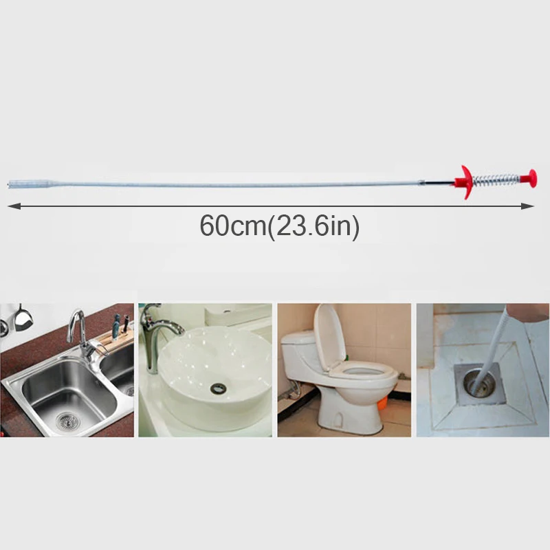 60cm 4 Claw Flexible Long Reach Pick Up Tool Spring Grip Narrow Bend Curve Grabber Spring Grip Tool For Home Garden  Usage DN145 (7)