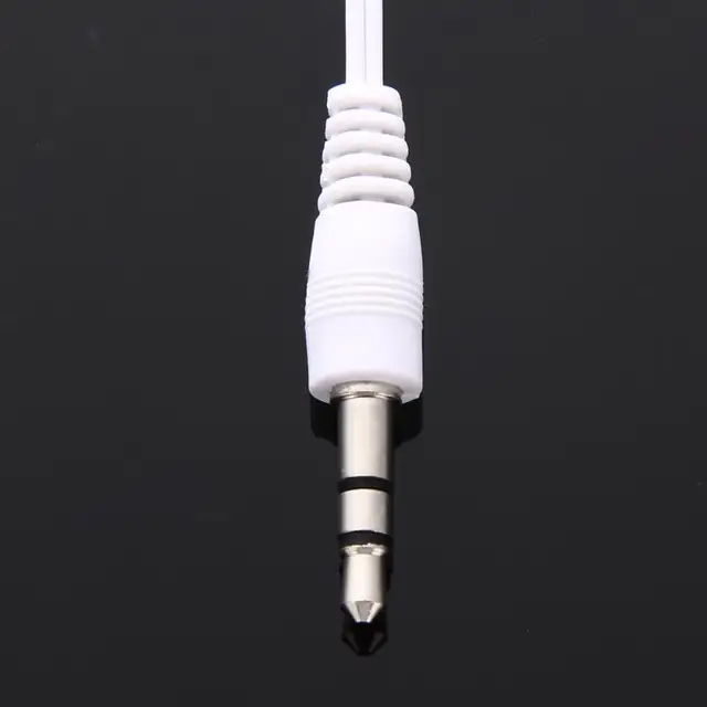 Universal 3.5mm Wired Earphone In Ear Earbuds Common Earphone Earpiece With 4 Ear Caps White For MP3 MP4 Computer Phones