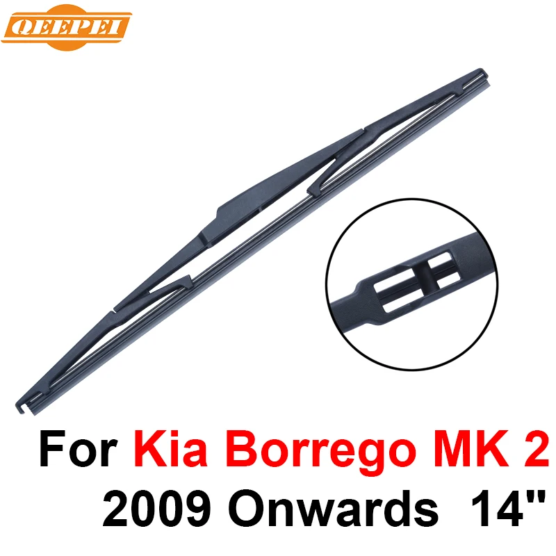 QEEPEI заднего стеклоочистителя нет руку для Kia Borrego МК 2 2009 года 14 'Ɗ двери