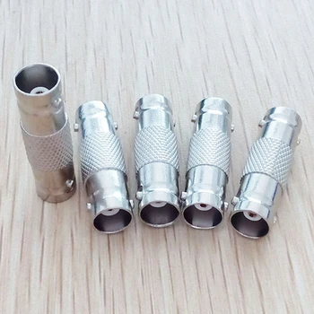 

50pcs/lot Monitoring BNC pass-through female to female adapter Q9 to joint