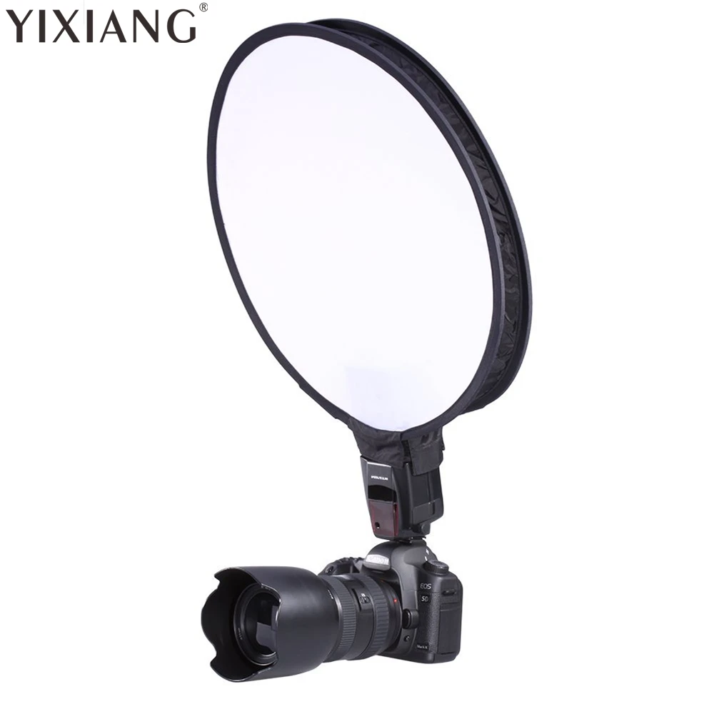

YIXIANG 40cm Fordable Diffuser Mini Flash Softbox for Speedlite Portable Light Control Gear