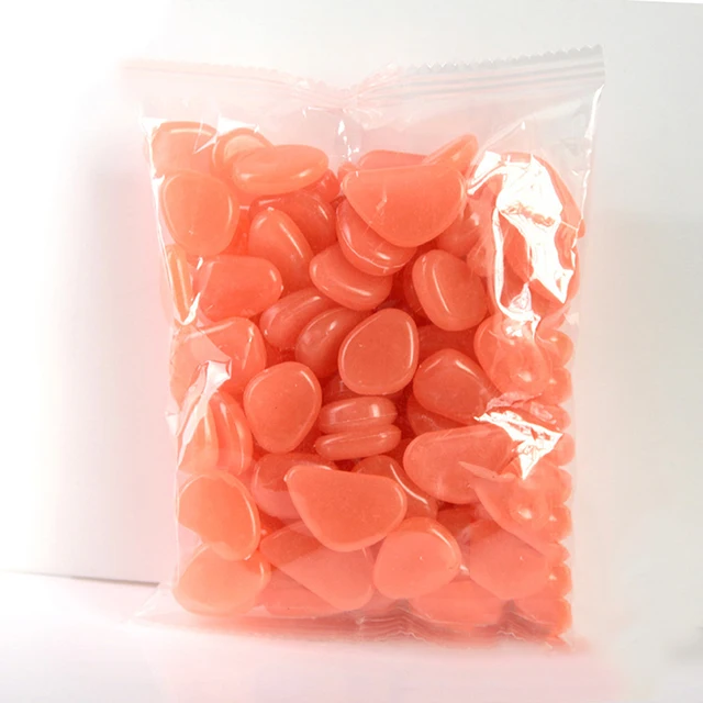 Best Price 100pc Night Glowing Pebbles Stones Home Garden Walkaway Aquarium Fish Tank Decor Best Price 100pc Night Glowing Pebbles Stones Home Garden Walkaway Aquarium Fish Tank Decor