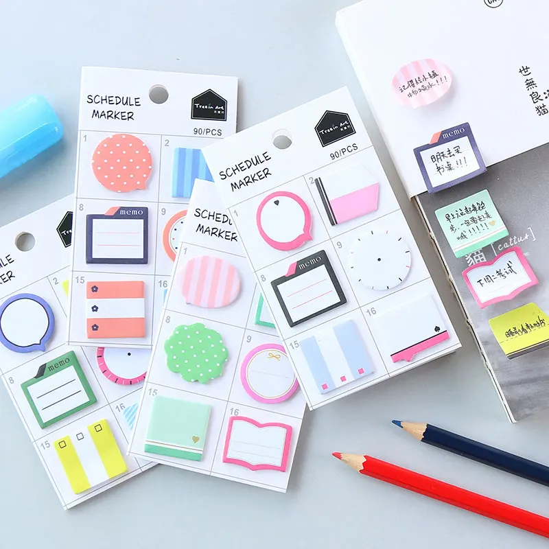 

1 pcs Creative lovely mini memo pad paper Post notes sticky notes notepad children stationery school supplies kids gift